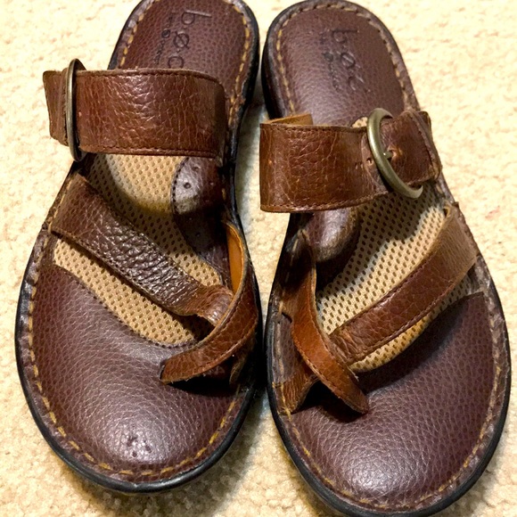b.o.c. Shoes - Leather size 8 classy comfortable sandals.